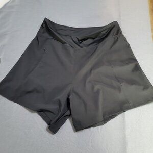 HURLEY Womens SZ Small Black Swim Shorts Bottoms